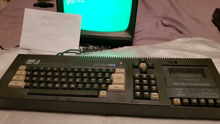 Écran Amstrad Schneider GT 65 – Moniteur Vert Pour CPC, état Fonctionnel