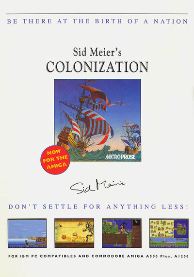 SID MEIER'S CIVILIZATION IBM PC 3.5 disque grande boîte vintage jeu DOS