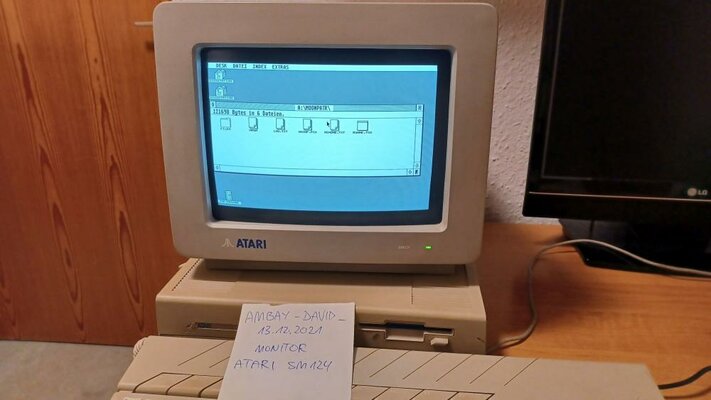Closed - Monitor Atari SM124 | AmiBay