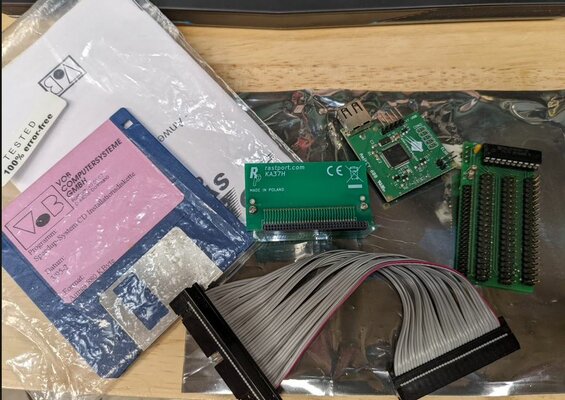 ami⭐︎出品 Sold - Elbox Amiga 1200 ZIV Zorro II expansion bus and a