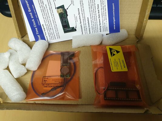 Clockport expander and rtc/temp sensor