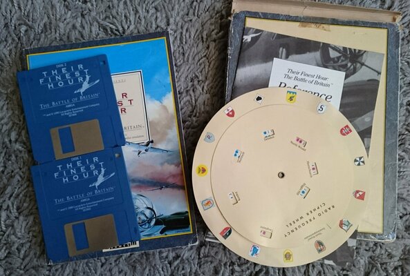 Their Finest Hour Disks & Manual.JPG