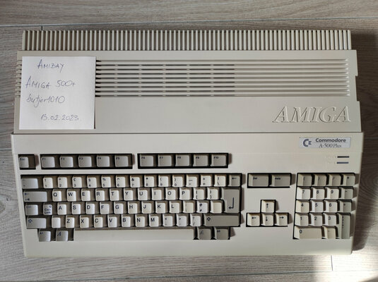 Sold - Amiga 500 Plus with 2MB ChipRAM, Fully Working for sale | AmiBay