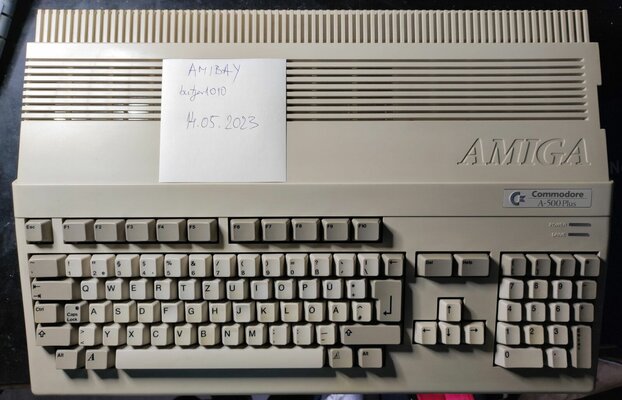Sold - Amiga 500 plus with PSU, Tank mouse and RGB scart cable, Fully ...