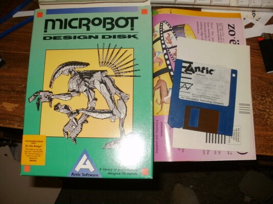 Closed - MicroBot Design Disk | AmiBay