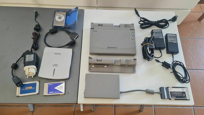 Authentic Toshiba Libretto PCMCIA 3.5