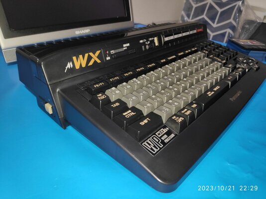 Sold - Panasonic MSX2+ FS-A1WX with modern Beltless FDD Sold - Panasonic MSX2+ FS-A1WX with modern Beltless FDD