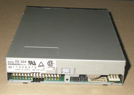 Amiga High Density Floppy Chinon FB357 A CHINON FDD FZ-357