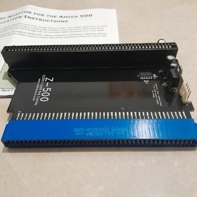 Sold - Z-500 A500/A500+ Zorro II adaptor | AmiBay
