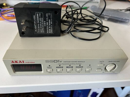 For Sale - Akai SG01v Vintage Sound Module Midi | AmiBay