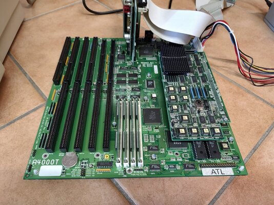 Sold - Amiga 4000T motherboard + modules + A3640 CPU card | AmiBay