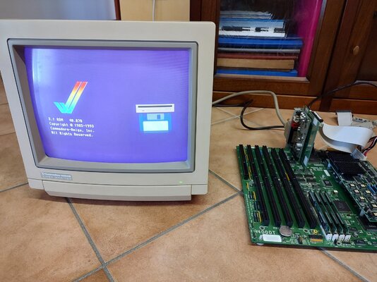 Sold - Amiga 4000T motherboard + modules + A3640 CPU card | AmiBay