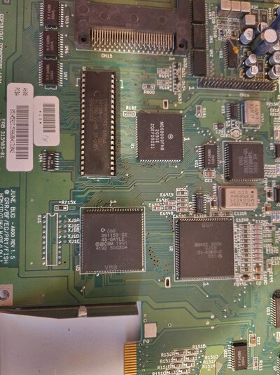 For Sale - Amiga 600 1.5 Rev Motherboard Only - Not Recapped - Working ...