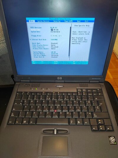 Ordinateur Portable Vintage HP Omnibook 6100 – 14″ Intel Pentium – Occasion