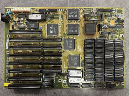 Sold - VLSI 286 motherboard + Intel 80286 12MHz + 2MB Ram