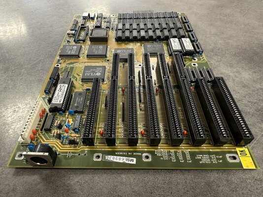 Sold - VLSI 286 motherboard + Intel 80286 12MHz + 2MB Ram