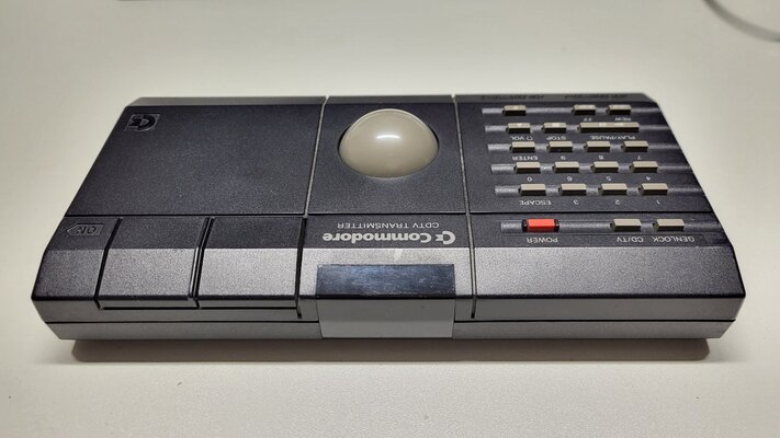 Sold - Amiga CDTV Trackball Controller CD-1200 390975-01