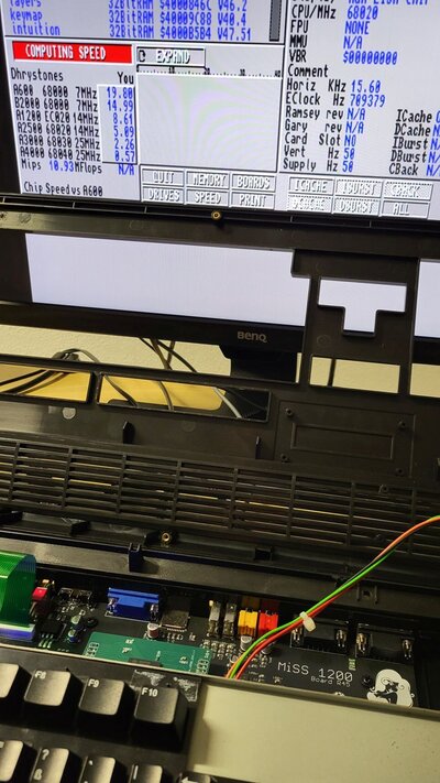 Sold - MiSS1200 Amiga 1200 FPGA Clone for orig. A1200 Case +