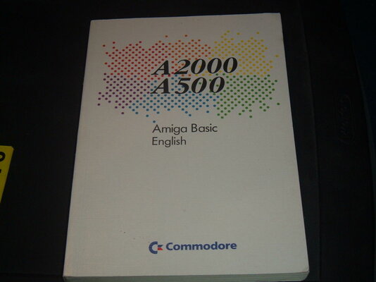Closed - Amiga Basic Programming Language Manual A500/A2000 | AmiBay