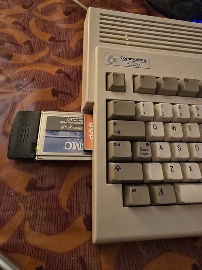 Pcmcia wifi card finally working!