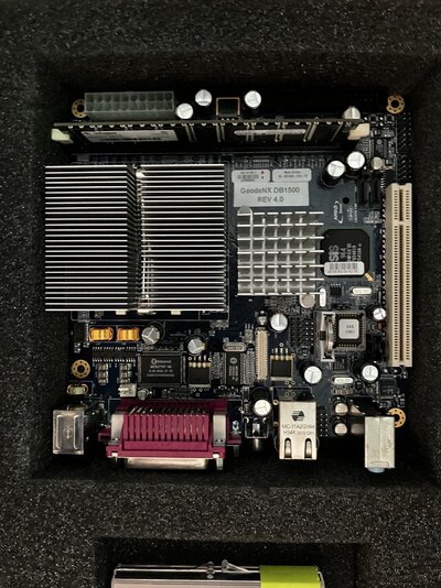 Closed - AMD Zoom Geode NX DB1500 SBC mainboard and CPU, 256MB DDR | AmiBay