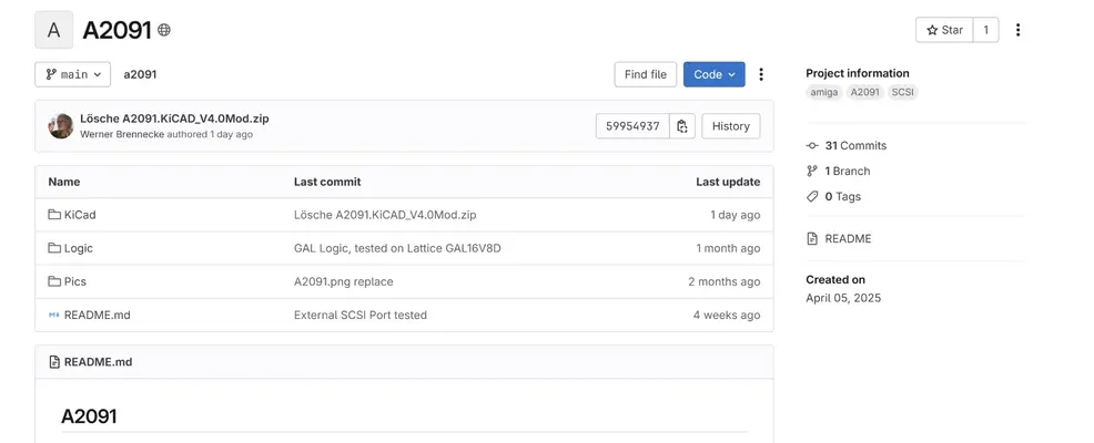 GitHub showing Creation date.webp
