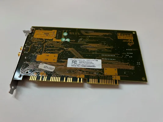 Sold - Creative Sound Blaster AWE64 Gold CT4390 | AmiBay