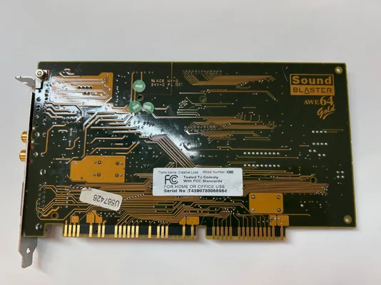 Sold - Creative Sound Blaster AWE64 Gold CT4390 | AmiBay