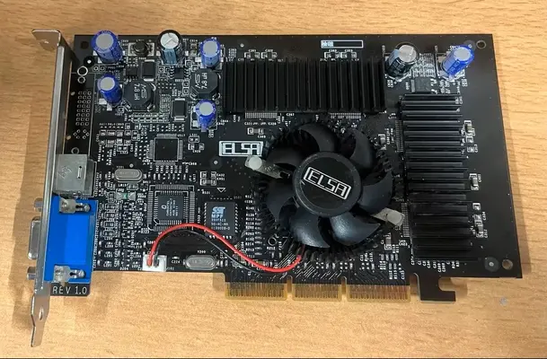 Carte Graphique ELSA GLADIAC MX – AGP – 32 Mo SDRAM – NVIDIA GeForce2 MX