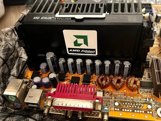 Sold - Asus K7M Slot-A Board with Athlon Processor | AmiBay
