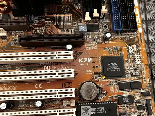 Sold - Asus K7M Slot-A Board with Athlon Processor | AmiBay