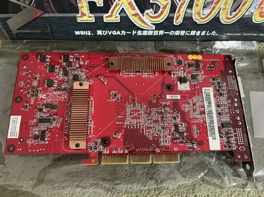 Closed - MSI GeForce FX 5700 ultra 128MB AGP DX 9.0 - NOS, Boxed