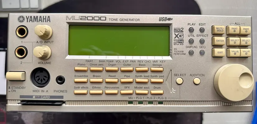 For Sale - Tested Working Yamaha MU2000EX MIDI Sound Module | AmiBay