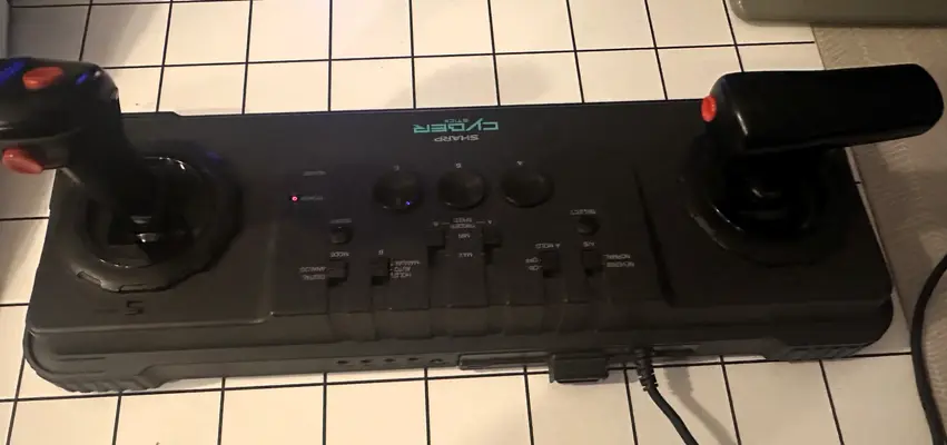 For Sale - Sharp X68000 Cyber Stick Intelligent Controller CZ-8NJ2