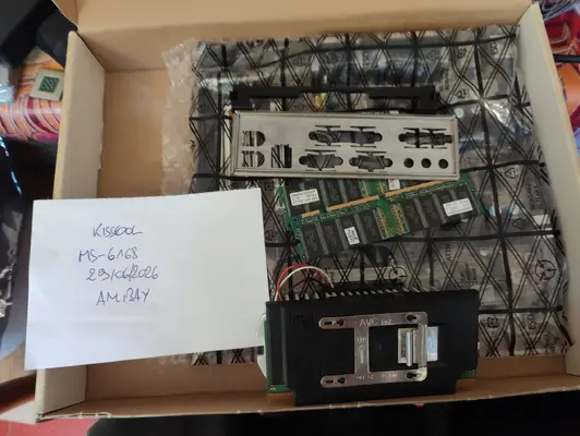 For Sale - MS-6168 V2 fully recapped, tested and 100% working | AmiBay