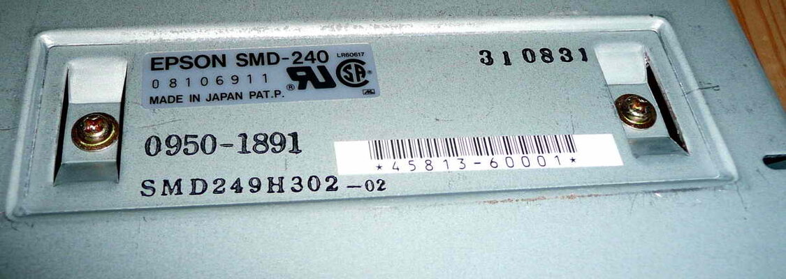 Epson SMD-240 720kb floppydrive with at adapter and 5.25 bay. -03.jpg