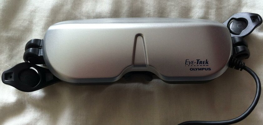 Sold - ( Multi media glasses ) Olympus eye-trek FMD-200PS | AmiBay