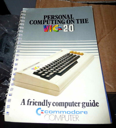 Personal computing on the vic20 - manual.jpg