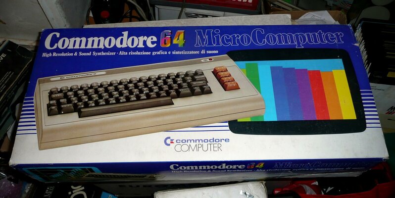 Sold - C64G boxed - old style box | AmiBay