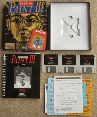 Sold - Three Amiga Graphics Programs - Big Box versions | AmiBay