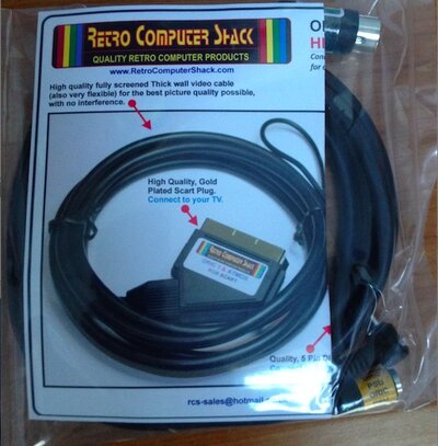 Retro cables - from retro computer shack, recommendation