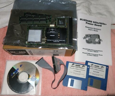 Closed - MISC AMIGA hardware / software and books. incl Blizzard