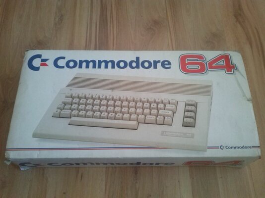 Sold - Boxed Commodore C64 C with PSU and German manual | AmiBay
