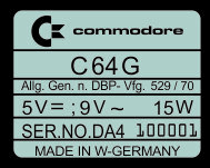 C64G Serial Sticker.jpg