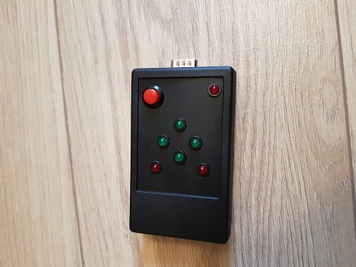 Competed battery powered joystick tester