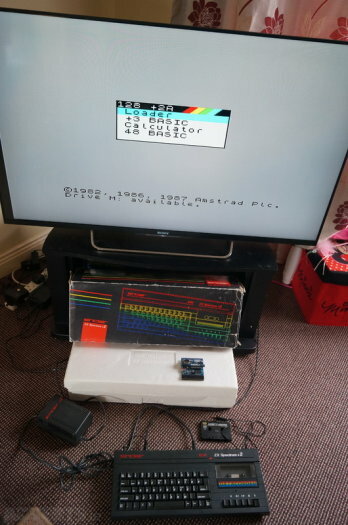 Sold - ZX Spectrum 128K +2A Boxed, DivMMC-with-Joy by Zaxon | AmiBay