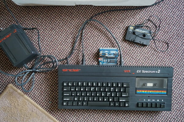 Sold - ZX Spectrum 128K +2A Boxed, DivMMC-with-Joy by Zaxon | AmiBay