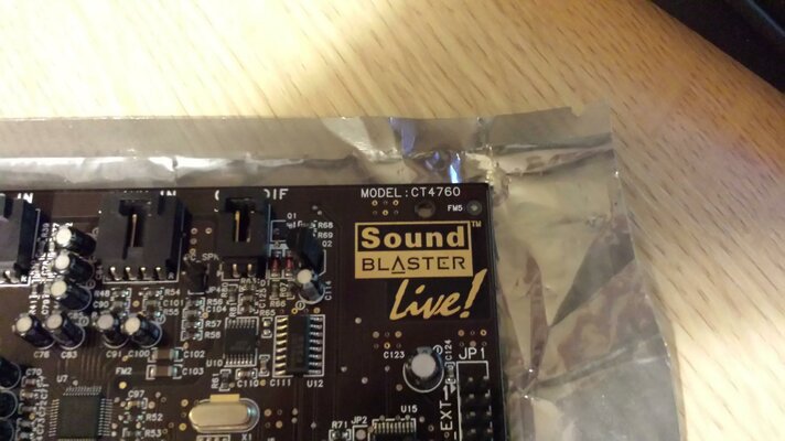 Creative Sound Blaster Live CT4760 + Live Drive II CT4860 | AmiBay