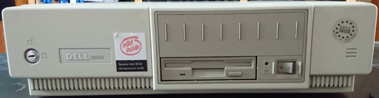 Closed - Dell 325SX - 386@25MHz PC (w. KB & Mouse) | AmiBay