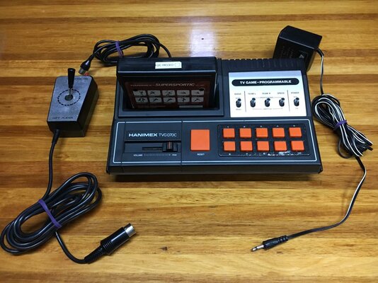 Console De Jeu Rétro Hanimex SD050 – Plateforme Pong – Vintage Années 70/80